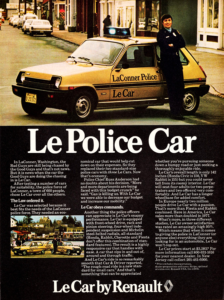 1978 Renault Auto Advertising